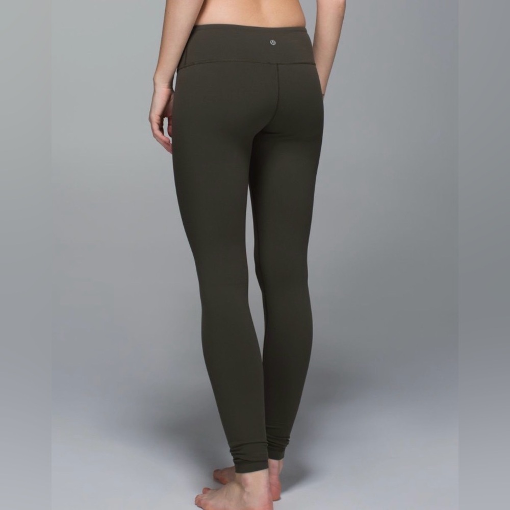 Lululemon 🍋 Wunder Under Green Leggings - Picture 2 of 9